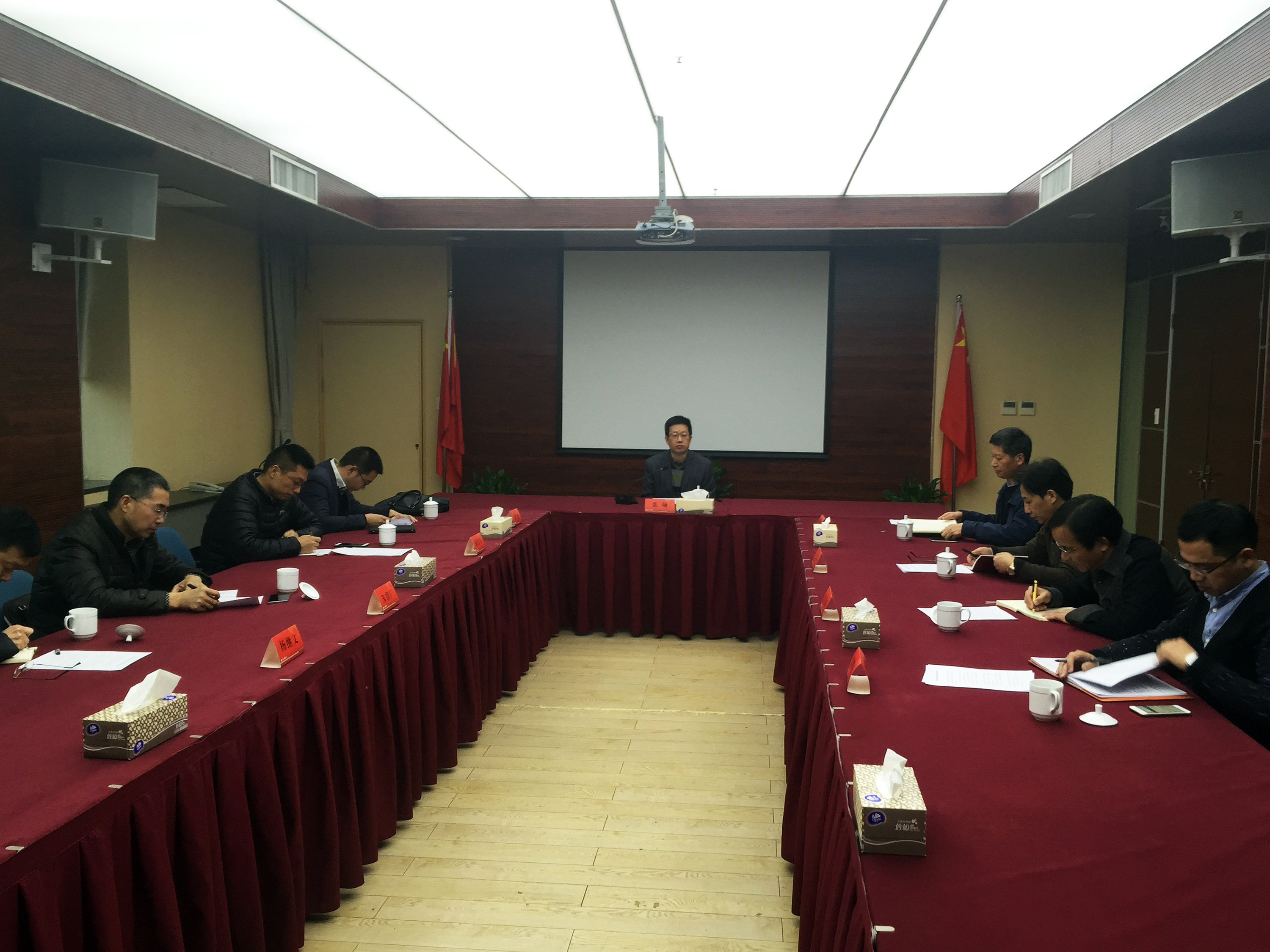 浙江省二輕集團公司紀委對申達德清建設(shè)項目管理人員進行集體廉潔談話