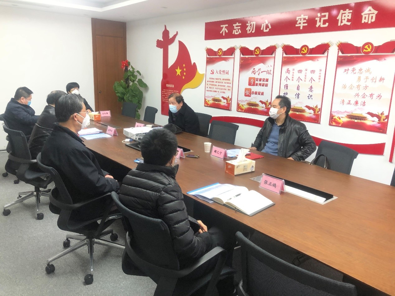 集團(tuán)公司黨委委員、副總經(jīng)理酈幾寧行赴廣杰公司調(diào)研 