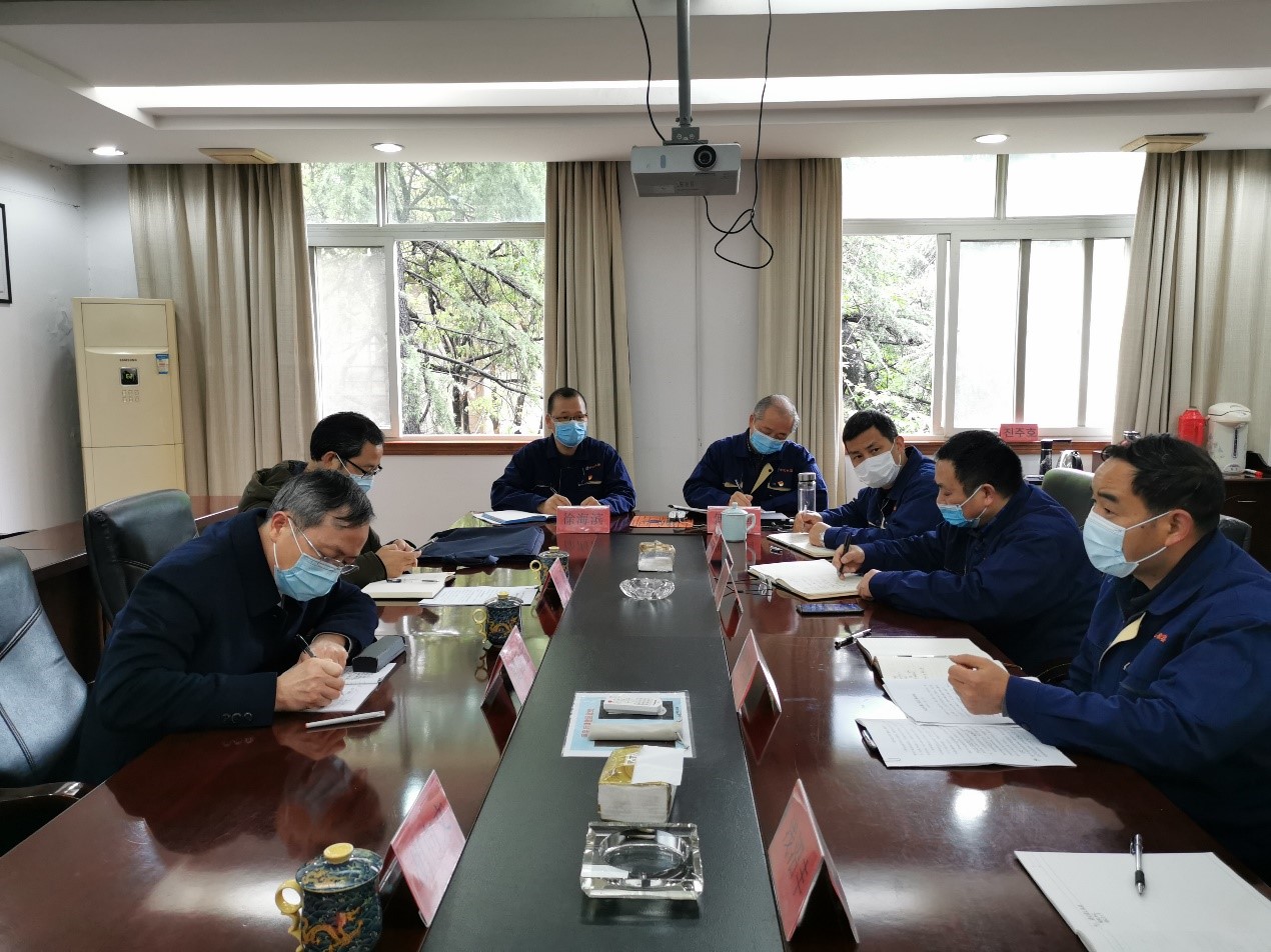 集團(tuán)公司黨委書記、董事長虞岳明赴申達(dá)公司調(diào)研指導(dǎo)工作