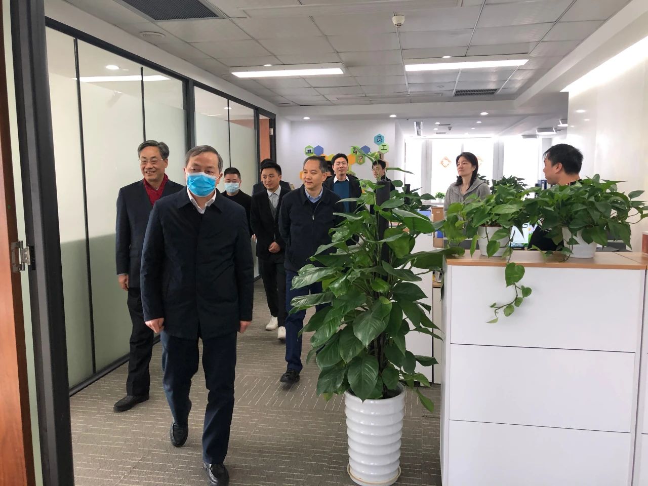 新年新氣象 追夢正當時——開工首日集團領導帶隊走訪下屬企業(yè)