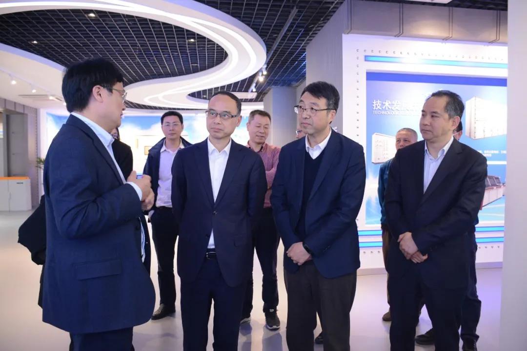 省國(guó)資委副主任、黨委委員姜揚(yáng)劍一行赴國(guó)瑞科技調(diào)研座談